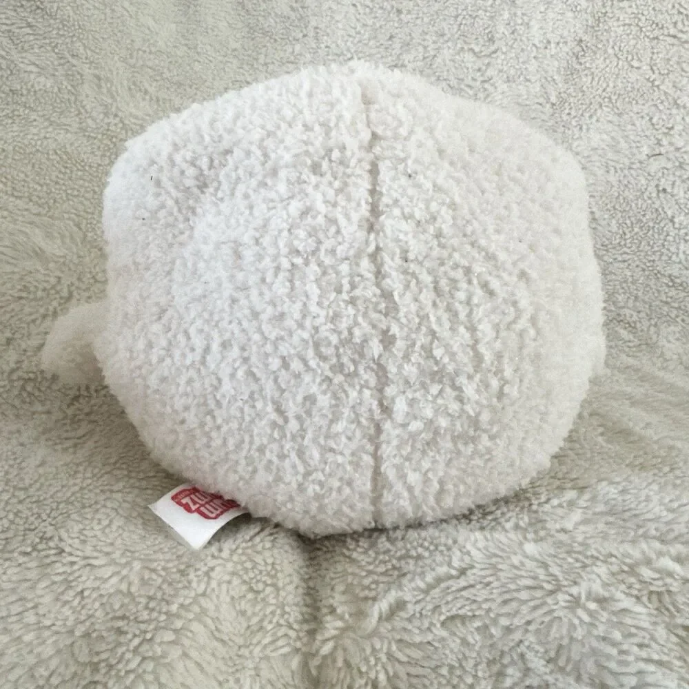 Russ Bum Bumz Shane Snowflake 7.5” Plush Toy White Blue Winter Ski Lodge